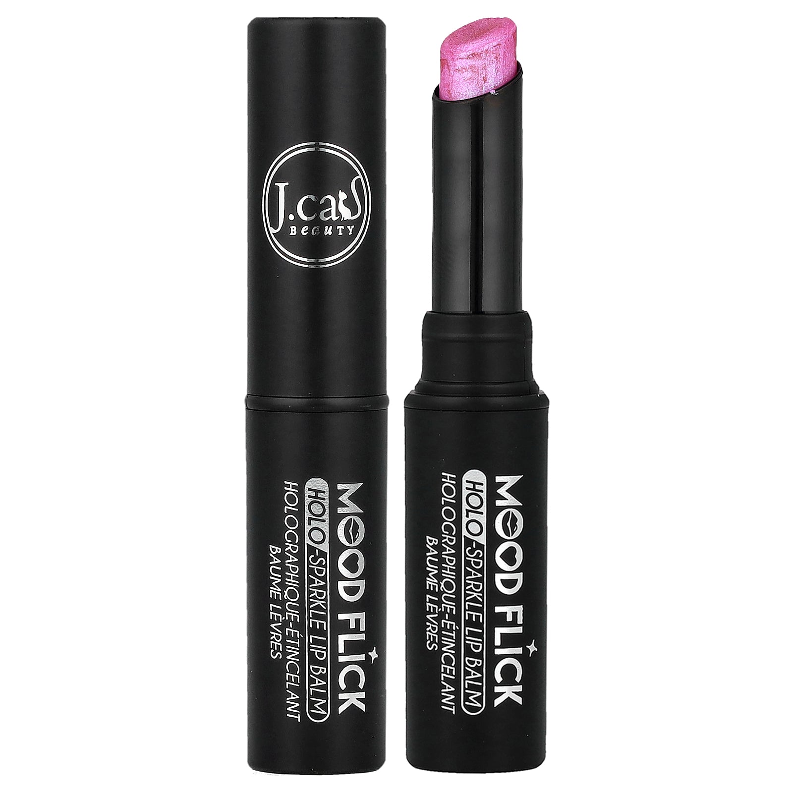 J.Cat Beauty, Mood Flick, Holo-Sparkle Lip Balm, MLB101 Switch Off, 0.07 oz (2 g)