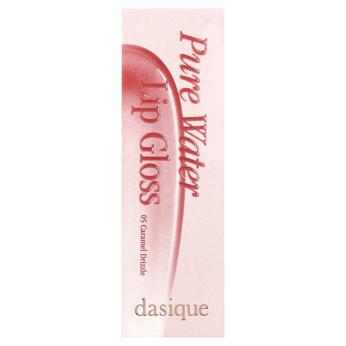 Dasique, Pure Water Lip Gloss, 05 Caramel Drizzle, 0.09 oz (2.6 g)