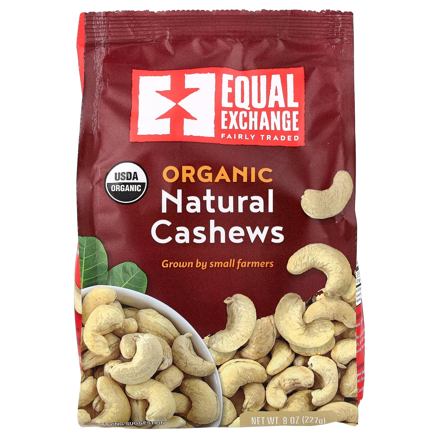 Equal Exchange, Organic Natural Cashews, 8 oz (227 g)