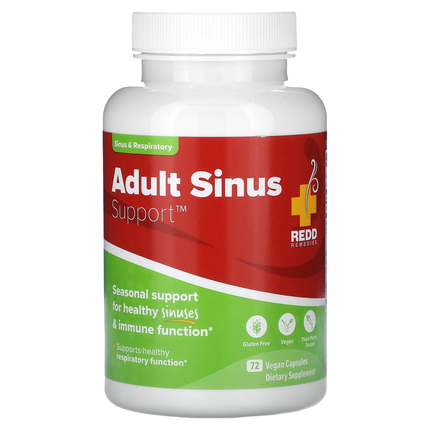 Redd Remedies, Adult Sinus Support, 72 Vegan Capsules