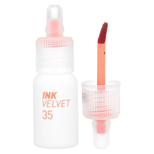 Peripera, Ink Velvet Lip Tint, Weather, 35 Spring Salmon, 0.14 oz (4 g)