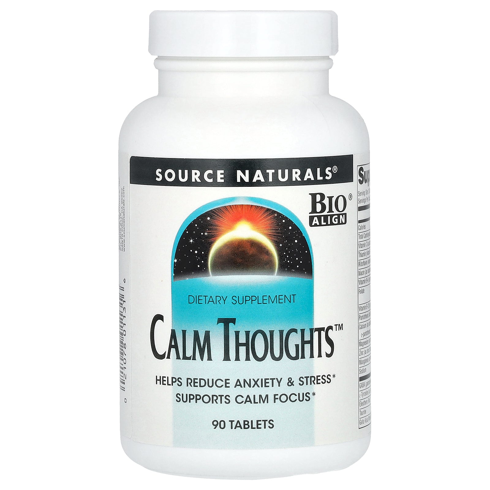 Source Naturals, Calm Thoughts™, 90 Tablets