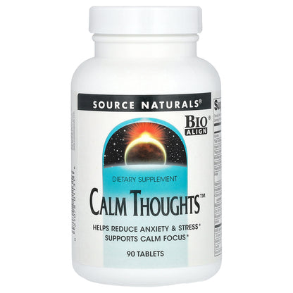 Source Naturals, Calm Thoughts™, 90 Tablets