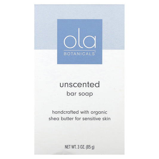 Dr. Mercola, Ola Botanicals, Bar Soap, Unscented, 3 oz (85 g)