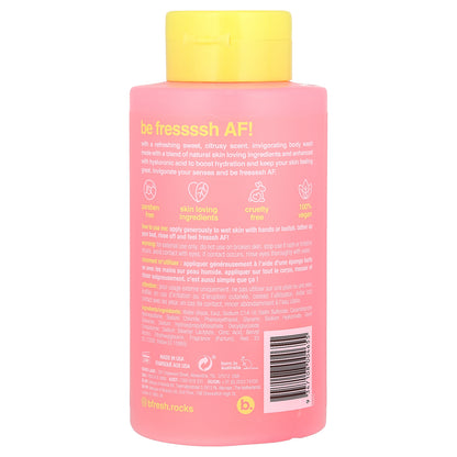b.fresh, Fressssh AF!, Invigorating Body Wash, Grapefruitty Good, 16 fl oz (473 ml)
