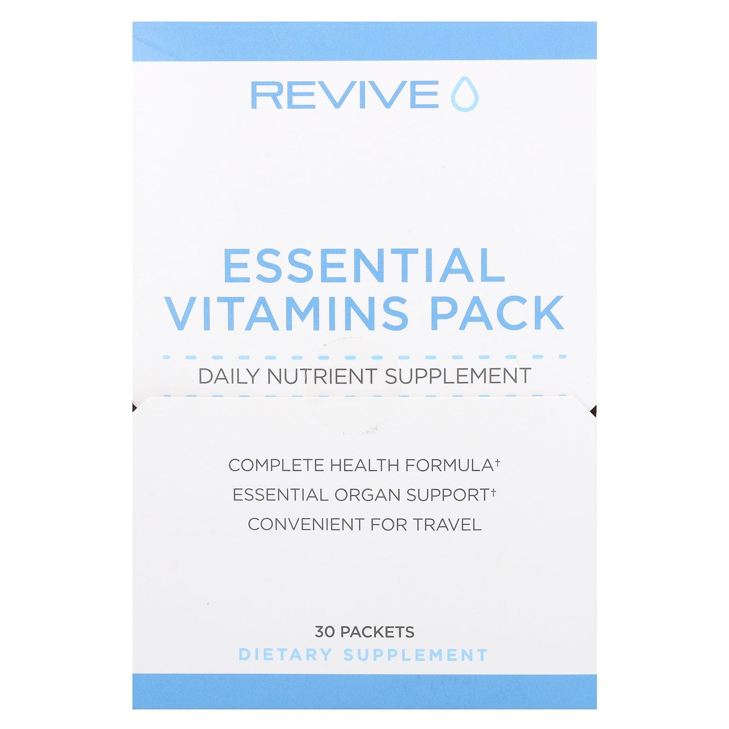 Revive, Essential Vitamins Pack, 30 Packets