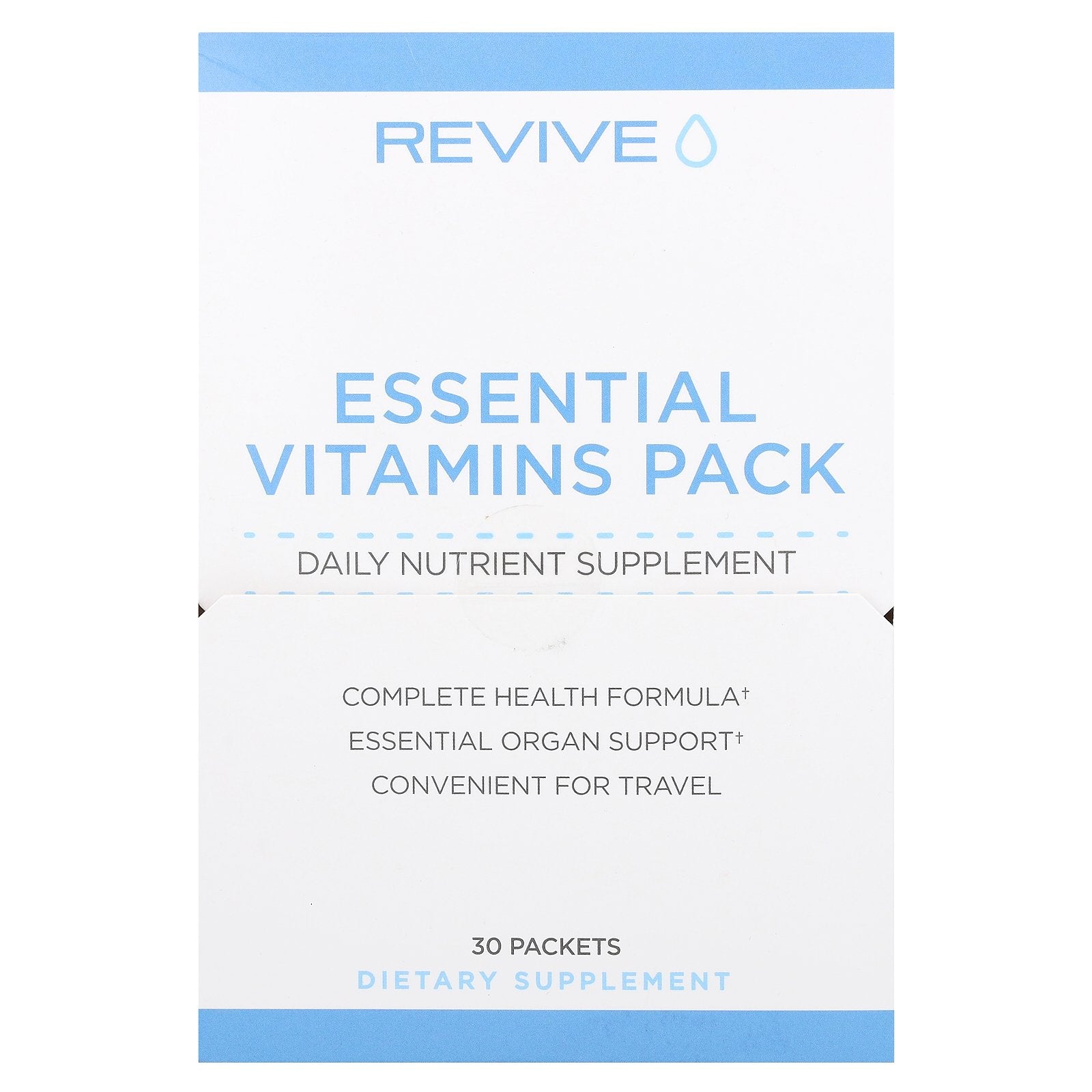 Revive, Essential Vitamins Pack, 30 Packets