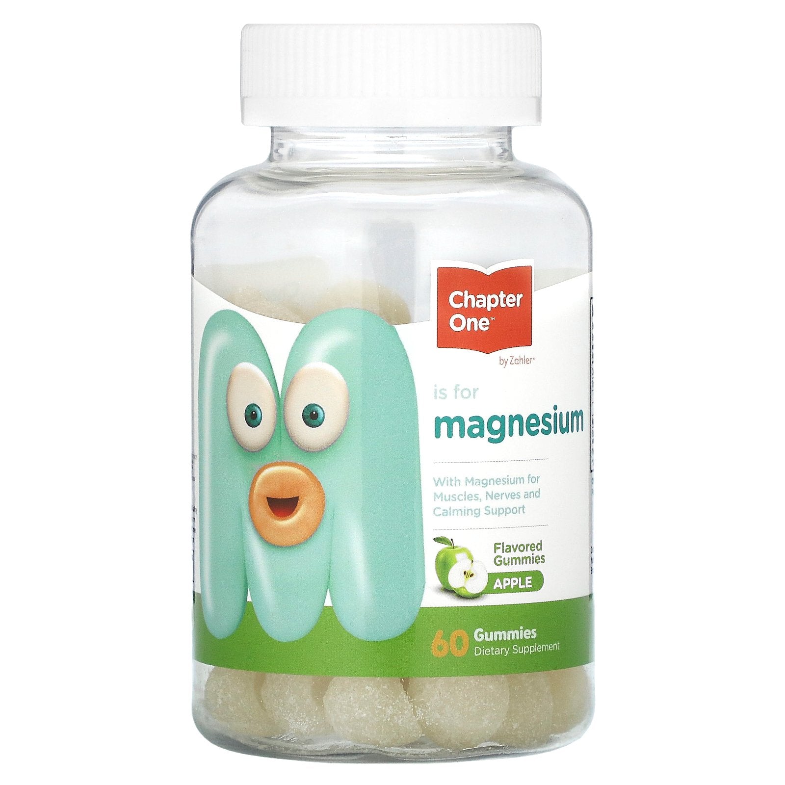 Chapter One, Magnesium Gummies, Apple, 60 Gummies