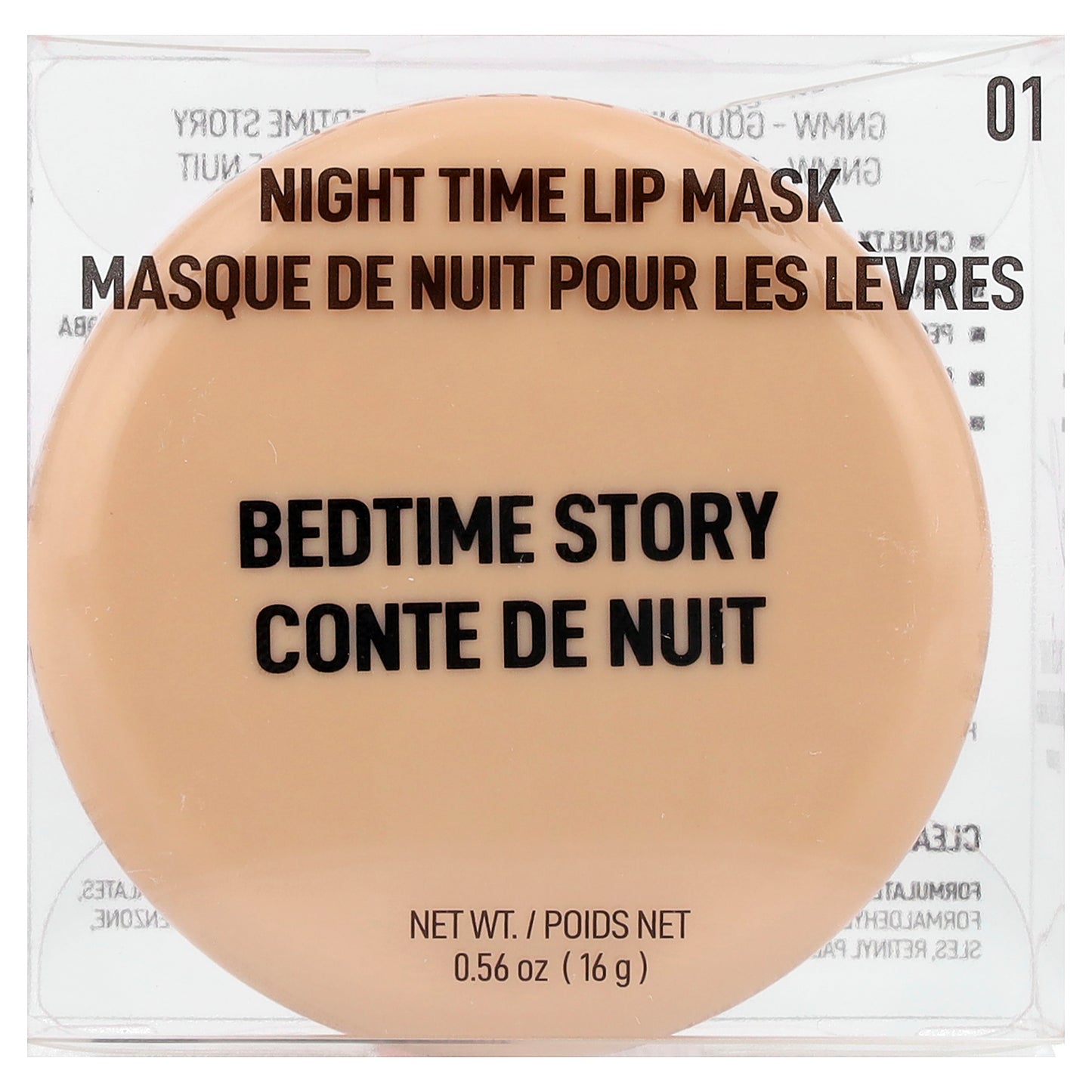 Jason Wu, Good Night Mr. Wu®, Night Time Lip Mask, GNMW 01 Bedtime Story, 0.56 oz (16 g)