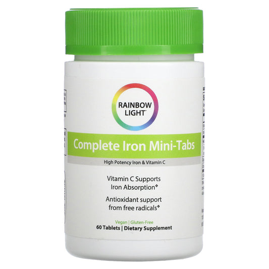 Rainbow Light, Complete Iron Mini-Tabs, 60 Tablets