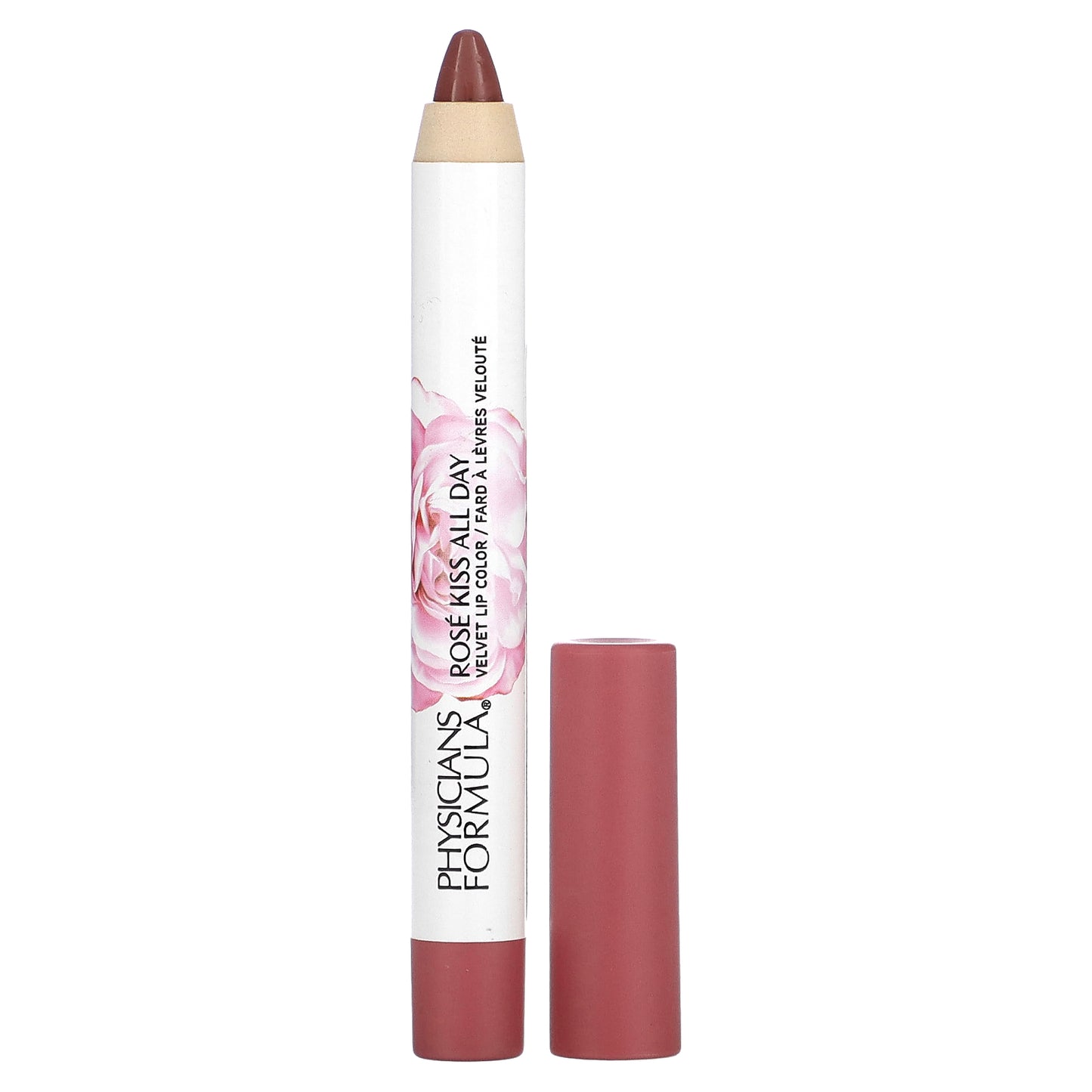 Physicians Formula, Rosé Kiss All Day, Velvet Lip Color, 1711509 First Kiss, 0.15 oz (4.3 g)