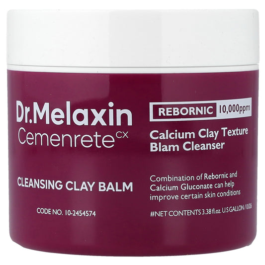 Dr.Melaxin, Cemenrete Cleansing Clay Balm, 3.38 fl oz (100 ml)