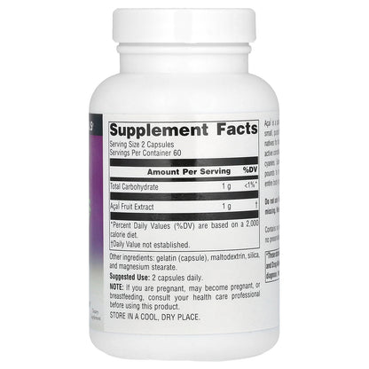 Source Naturals, Acai Extract, 500 mg, 120 Capsules