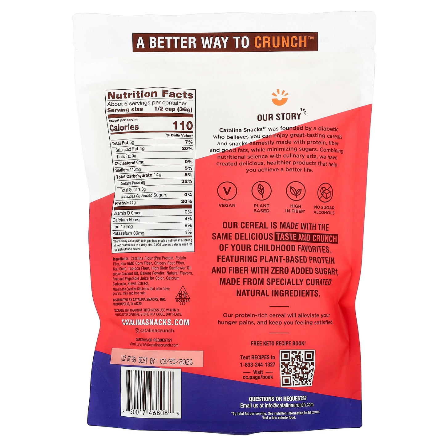 Catalina Crunch, Cereal, Fruity, 8 oz (227 g)