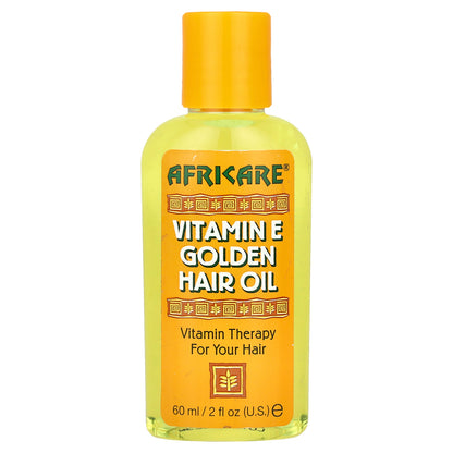 Cococare, Africare®, Vitamin E Golden Hair Oil, 2 fl oz (60 ml)