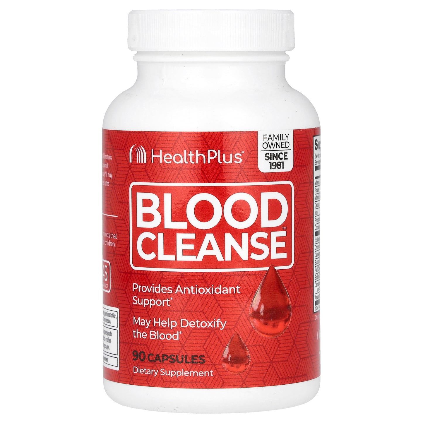 Health Plus, Blood Cleanse, 90 Capsules