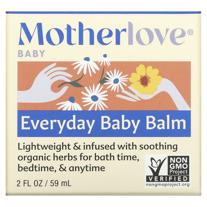 Motherlove, Baby, Everyday Baby Balm, 2 fl oz (59 ml)