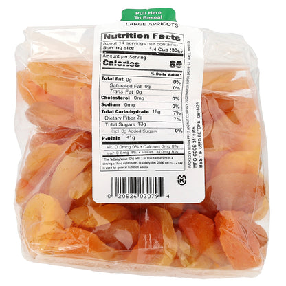 Bergin Fruit and Nut Company, Large Apricots, 16 oz (454 g)