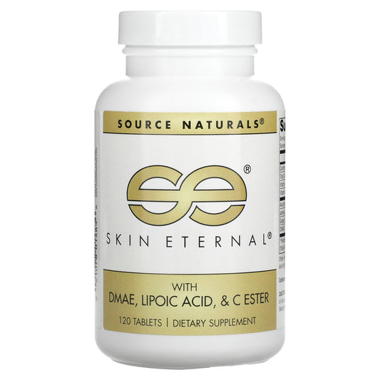 Source Naturals, Skin Eternal With DMAE, Lipoic Acid, and C Ester, 120 Tablets