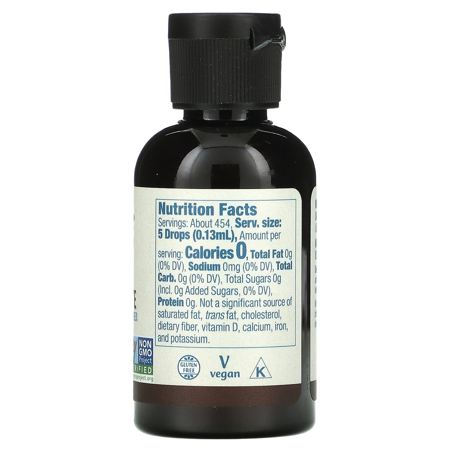 NOW Foods, Better Stevia, Zero-Calorie Liquid Sweetener, Dark Chocolate, 2 fl oz (59 ml)