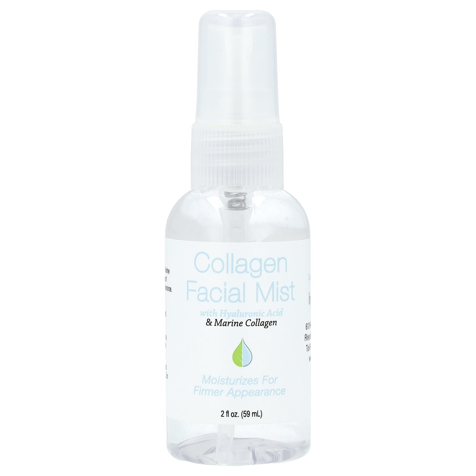 Hyalogic, Collagen Facial Mist With Hyaluronic Acid & Marine Collagen, Fragrance Free, 2 fl oz (59 ml)