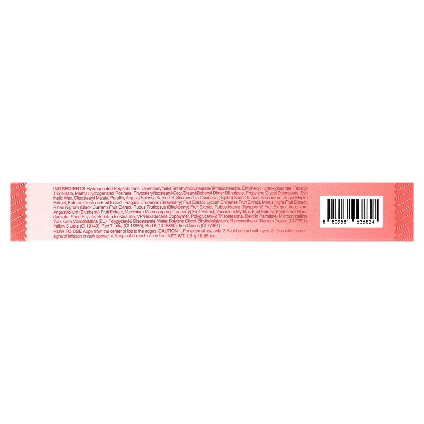 Dasique, Melting Candy Balm, 08 Sweet Pomelo, 0.05 oz (1.5 g)