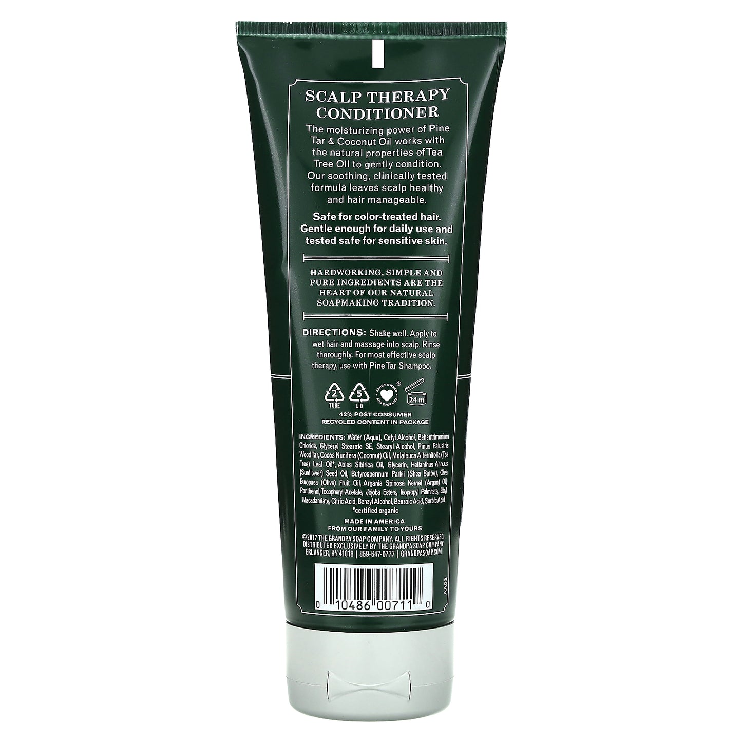 The Grandpa Soap Co., Pine Tar Conditioner, Scalp Therapy, 8 fl oz (237 ml)