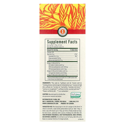 Flora, Udo's Choice, Udo's Oil DHA 3-6-9 Blend, 17 fl oz (500 ml)