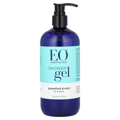 EO Products, Shower Gel, Grapefruit & Mint, 16 fl oz (473 ml)
