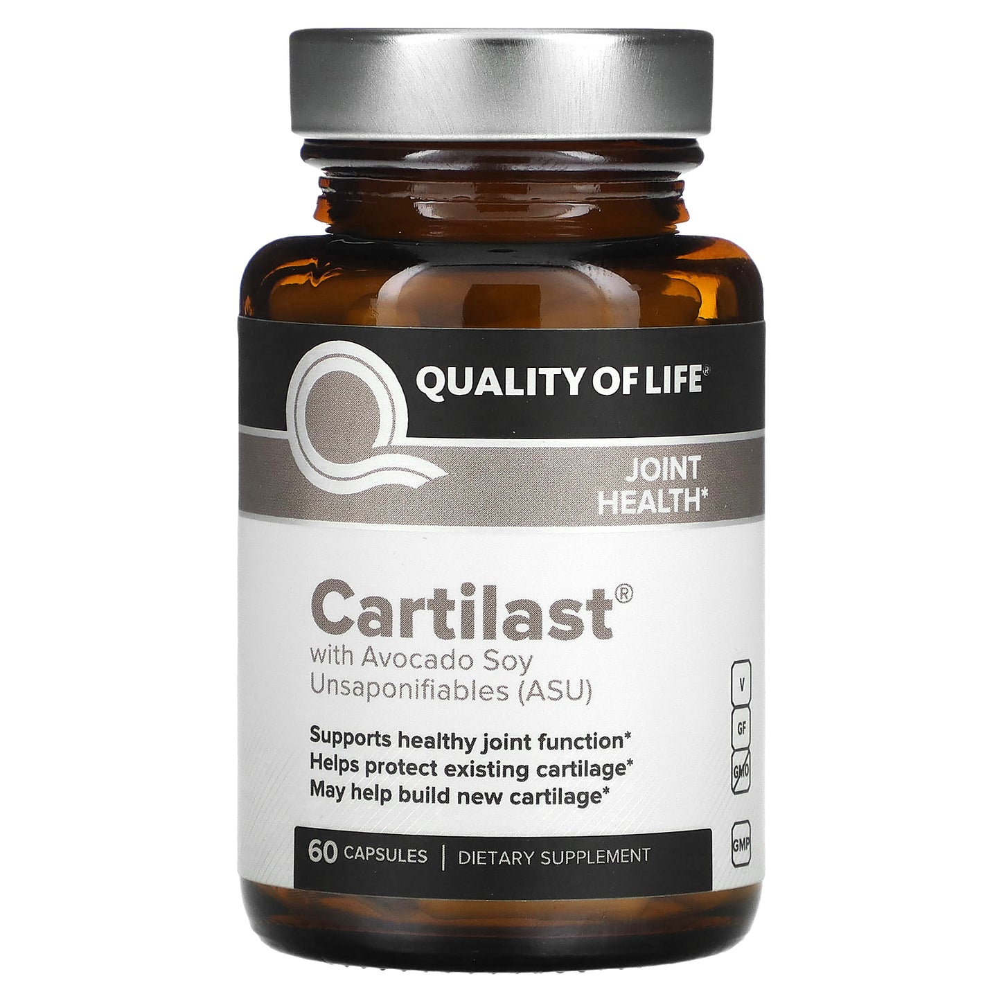 Quality of Life Labs, Cartilast with Avocado Soy Unsaponifiables, 60 Capsules