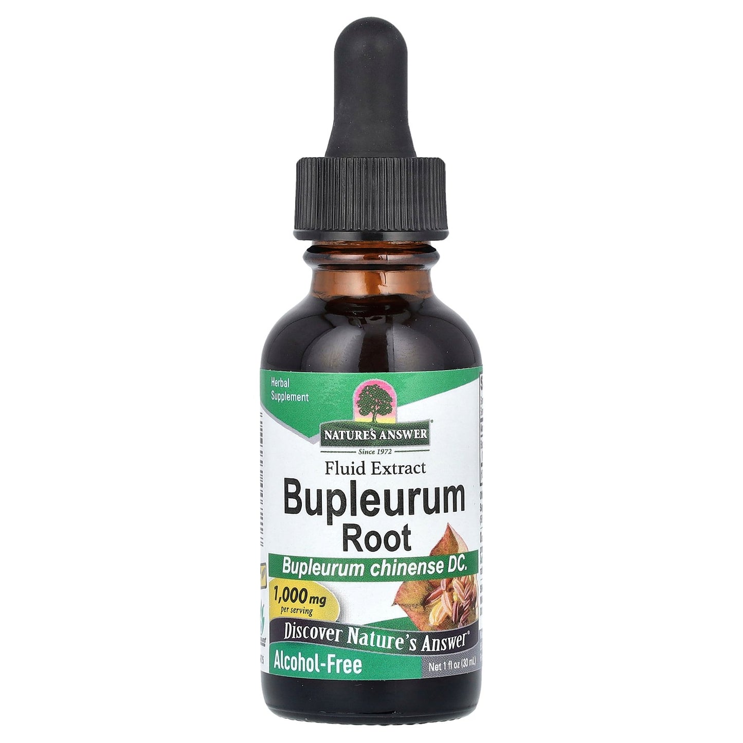Nature's Answer, Bupleurum Root, Fluid Extract, Alcohol-Free, 1,000 mg, 1 fl oz (30 ml)