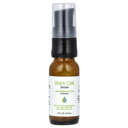 Hyalogic, Stem Cell Serum with Hyaluronic Acid & Citrustem, Fragrance Free, 0.47 fl oz (13.5 ml)