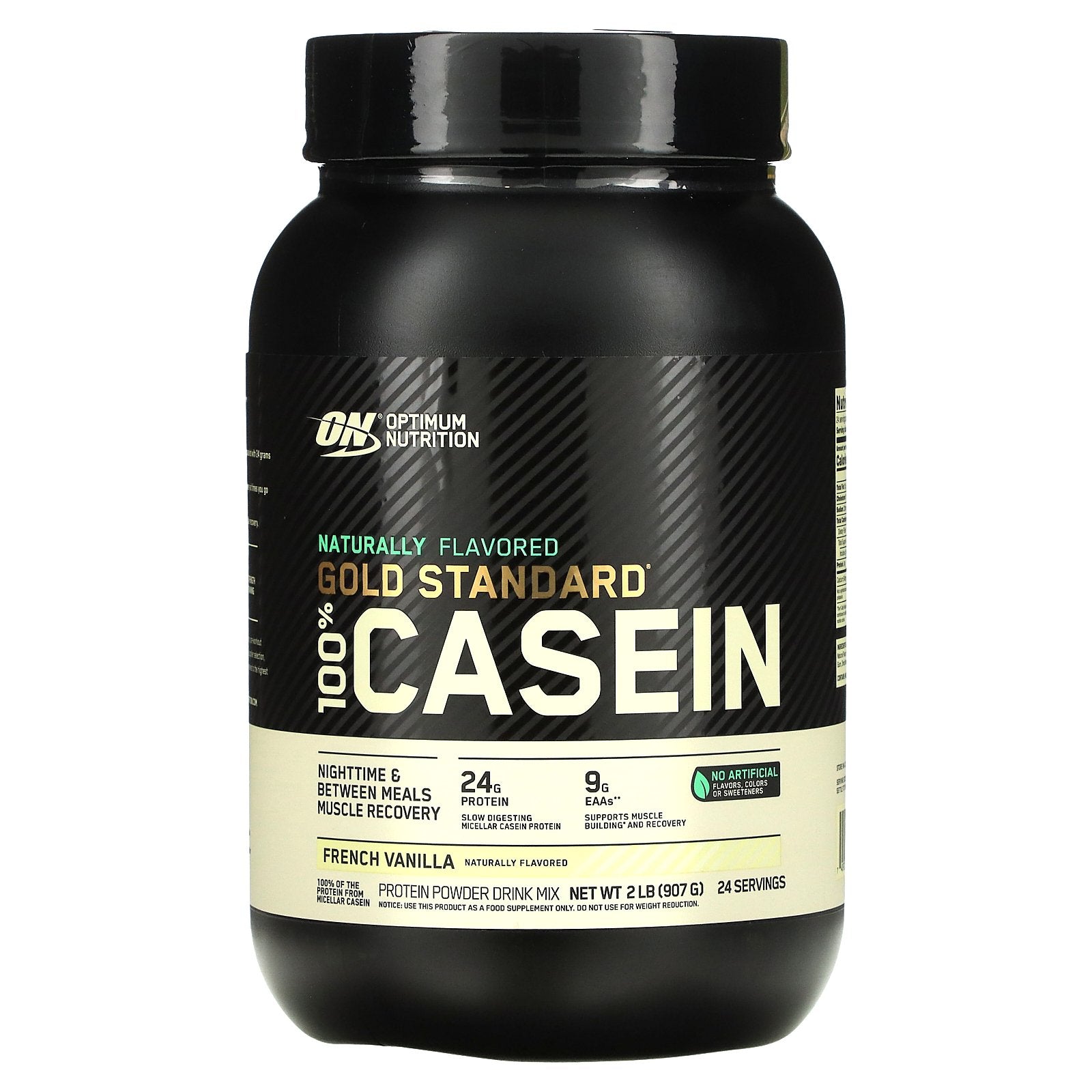 Optimum Nutrition, Gold Standard 100% Casein, French Vanilla, 2 lbs (907 g)