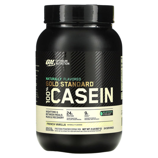 Optimum Nutrition, Gold Standard 100% Casein, French Vanilla, 2 lbs (907 g)