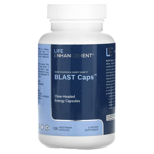 Life Enhancement, Blast Caps, 120 Vegetarian Capsules