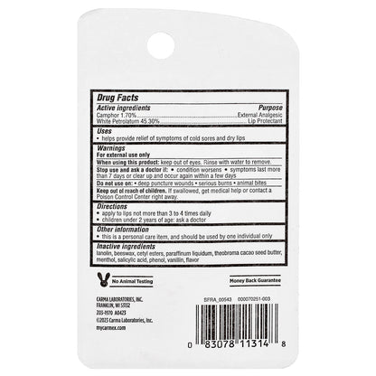 Carmex, Classic Lip Balm, Medicated, 0.35 oz (10 g)