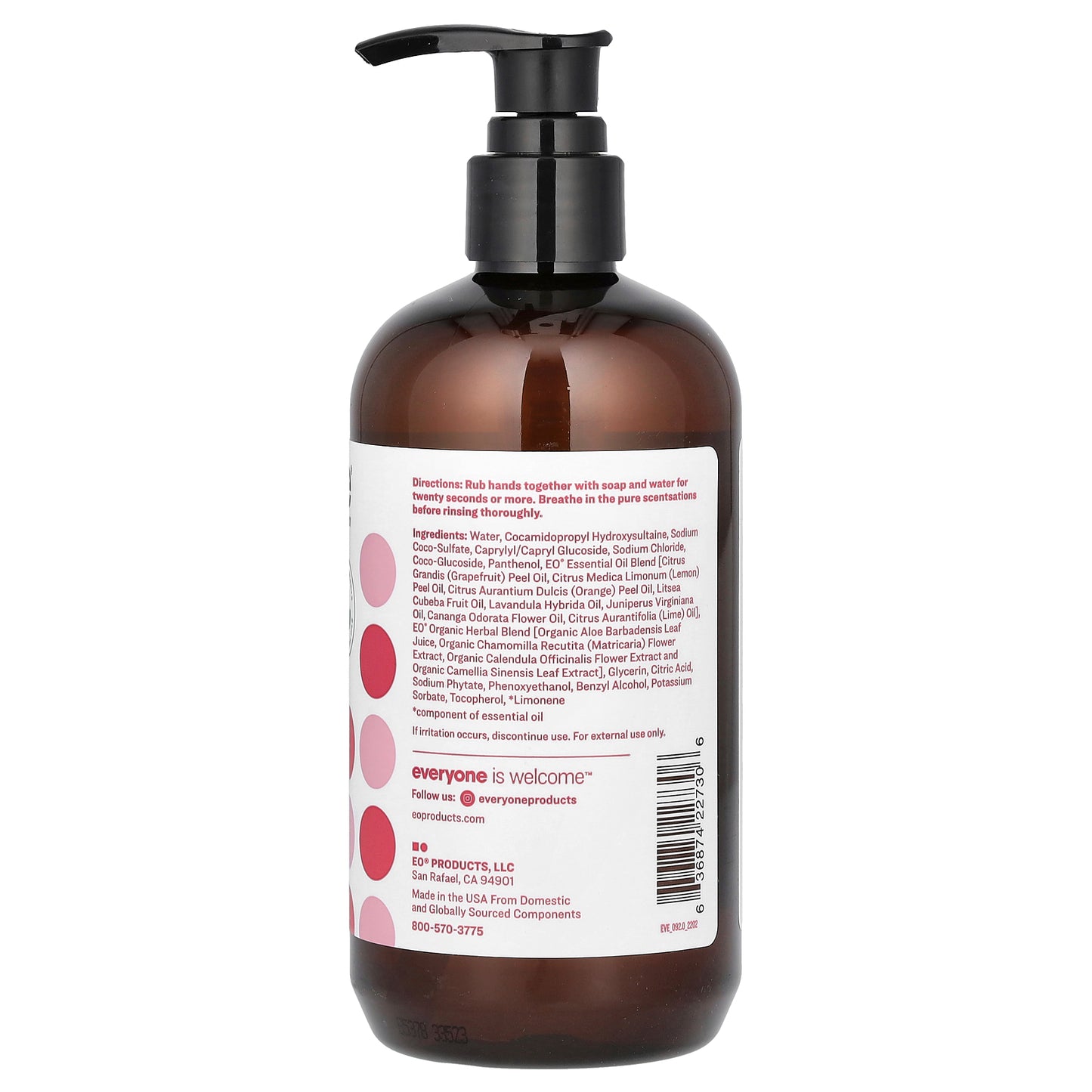 Everyone, Hand Soap, Ruby Grapefruit, 12.75 fl oz (377 ml)