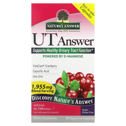 Nature's Answer, UT Answer, 1,955 mg, 90 Vegetarian Capsules (651.66 mg per Capsule)