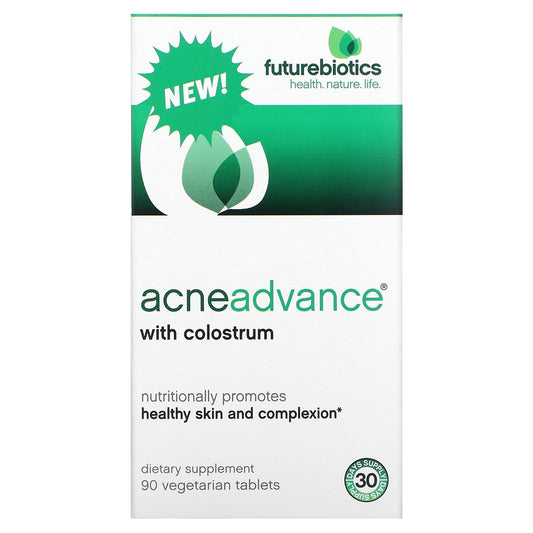 Futurebiotics, Acne Advance with Colostrum, 90 Vegetarian Tablets