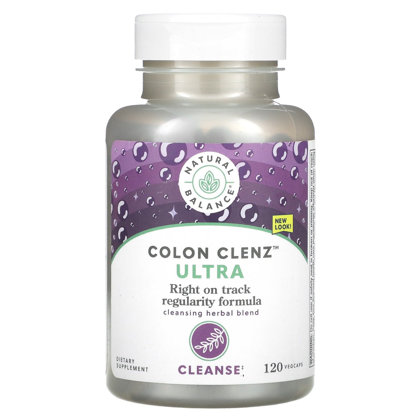 Natural Balance, Colon Clenz Ultra, Cleansing Herbal Blend, 120 VegCaps