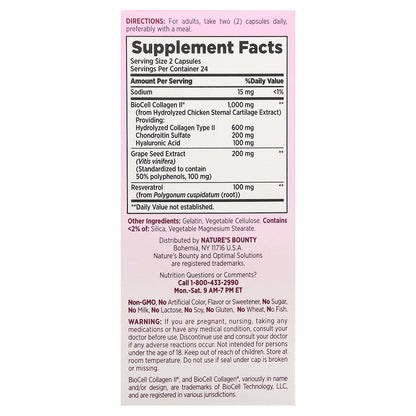 Nature's Bounty, Optimal Solutions®, Ultra Collagen Booster, 48 Capsules