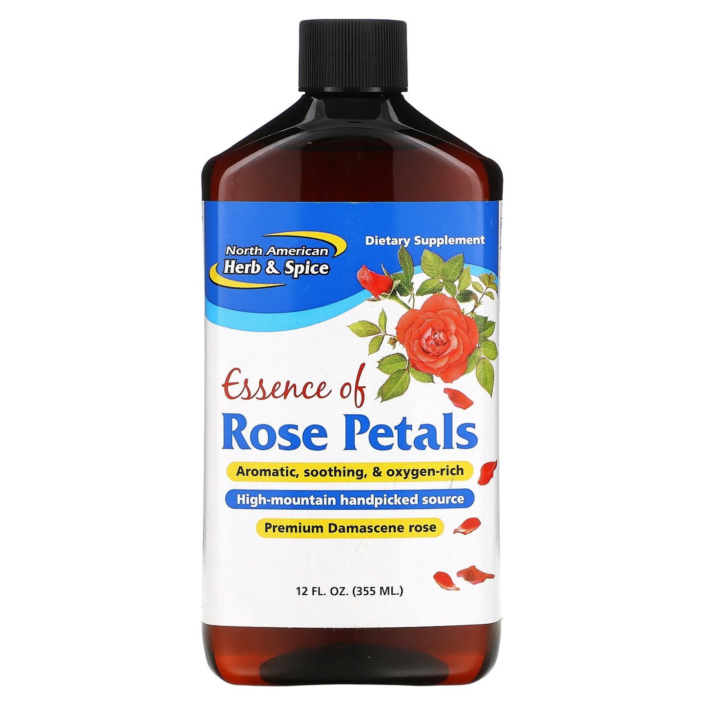 North American Herb & Spice, Essence of Rose Petals, 12 fl oz (355 ml)