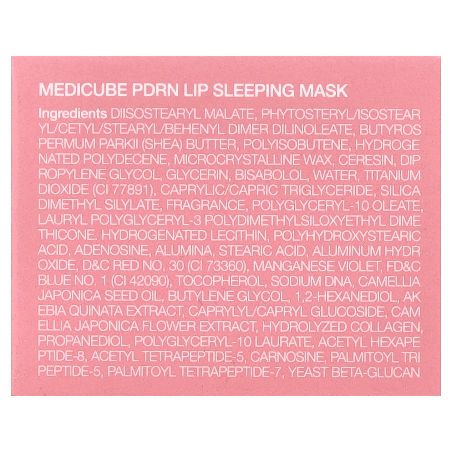Medicube, PDRN Lip Sleeping Mask, 0.35 oz (10 g)