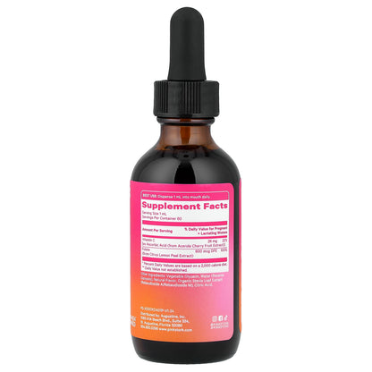 Pink Stork, Liquid Folate, 2 fl oz (60 ml)