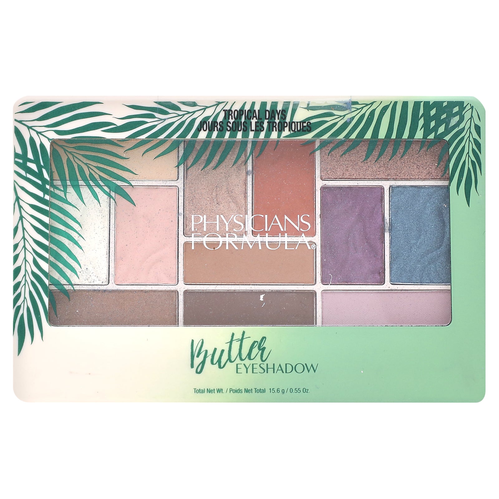 Physicians Formula, Butter Eyeshadow Palette, PF10961 Tropical Days, 0.55 oz (15.6 g)