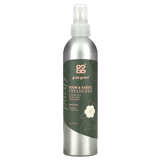 Grab Green, Room & Fabric Freshener, Gardenia, 7 oz (207 ml)