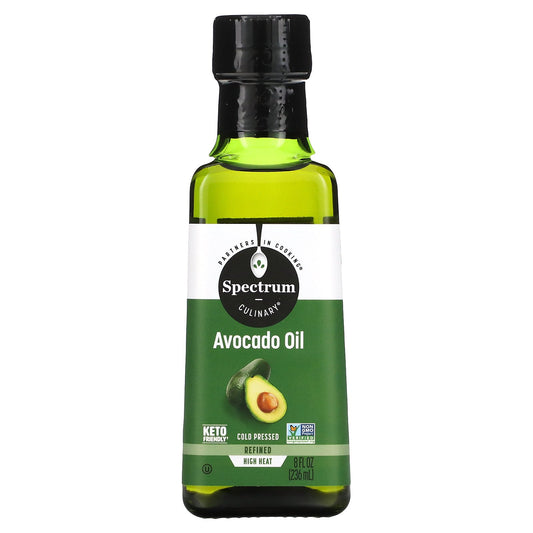 Spectrum Culinary, Avocado Oil, Cold Pressed, 8 fl oz (236 ml)