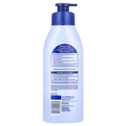 Nivea, Oil Infused Lotion, Vanilla & Almond Oil, 16.9 fl oz (500 ml)