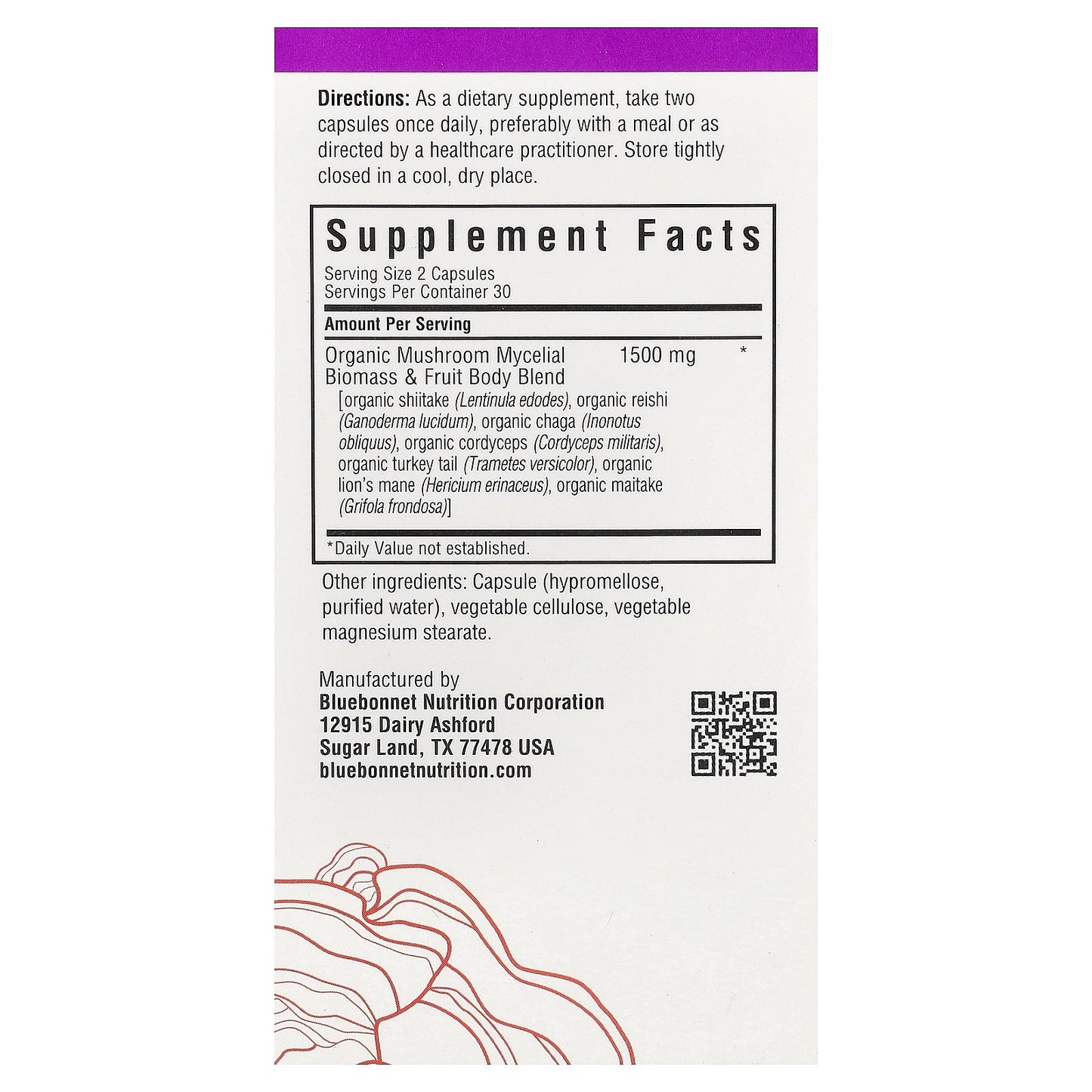 Bluebonnet Nutrition, Myco7™, Mushroom Defense, 60 Vegetable Capsules