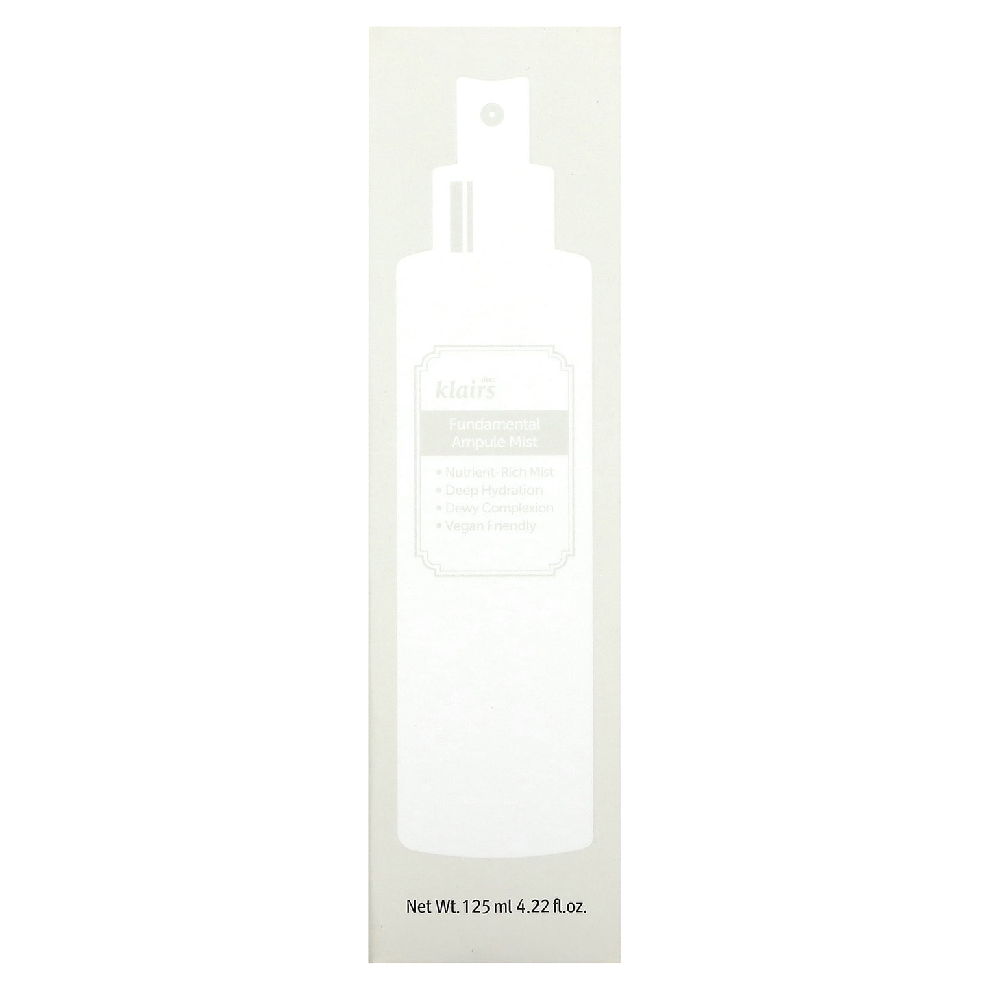 Dear, Klairs, Fundamental Ampule Mist, 4.22 fl oz (125 ml)